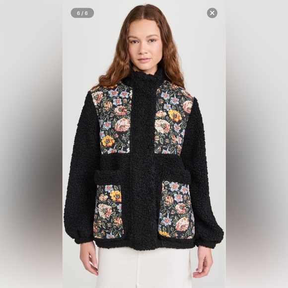 Rhode Liv Jacket in Ink Blossoming Canopy SMALL - Picture 3 of 7